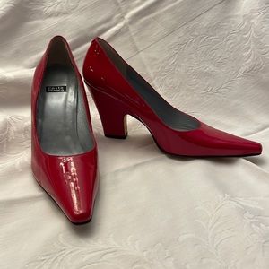 Costa Blanca women’s red heels, size 8 1/2 M